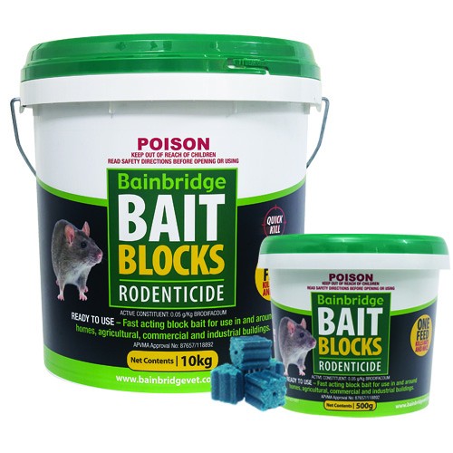 Bainbridge Rodent (Brodifacoum) Bait Blocks
