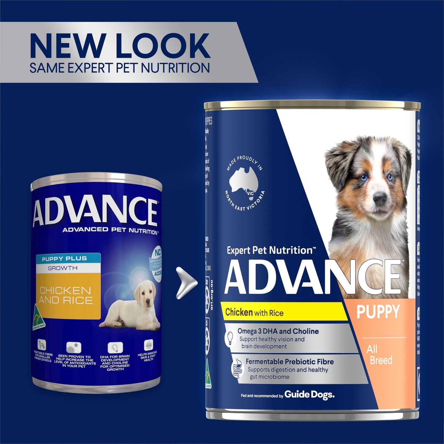 ADVANCE Puppy Wet Dog Food Chicken with Rice