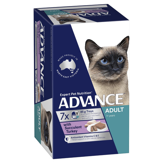 Advance Cat with Succulent Turkey 85g