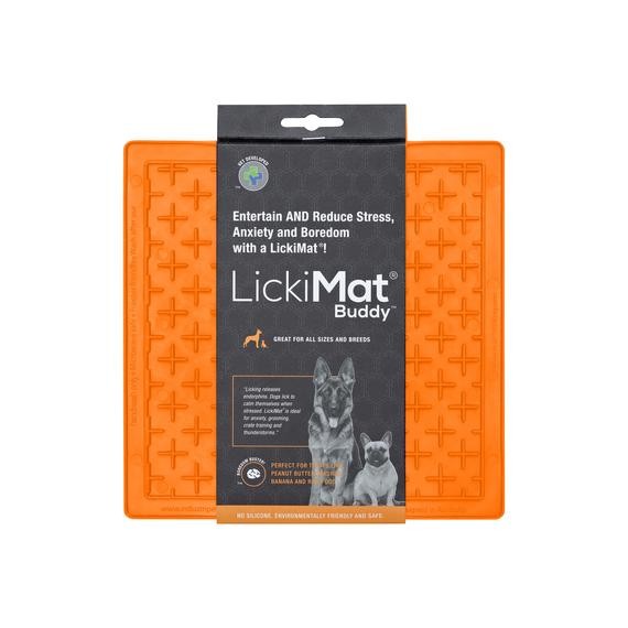 LickiMat Classic Buddy Orange