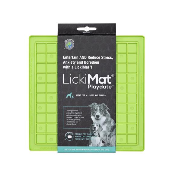 LickiMat Classic Playdate Green