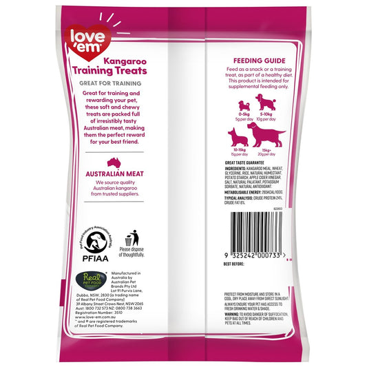 Love 'em Kangaroo Training Treats