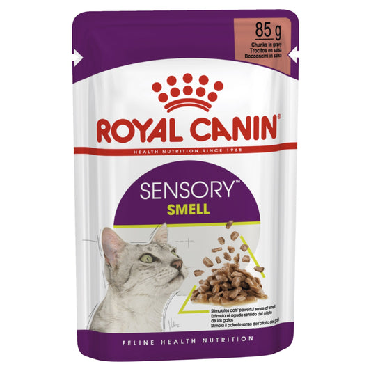 Royal Canin Sensory Smell Cat Wet Food Pouches in Gravy