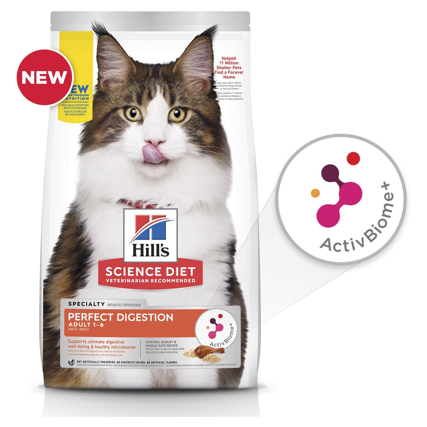 Hill's Science Diet Perfect Digestion Adult Dry Cat Food