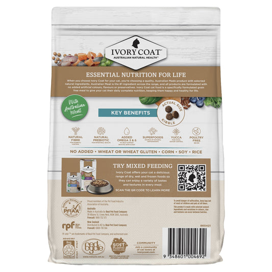Ivory Coat Grain Free Adult Dry Cat Food Ocean Fish & Salmon