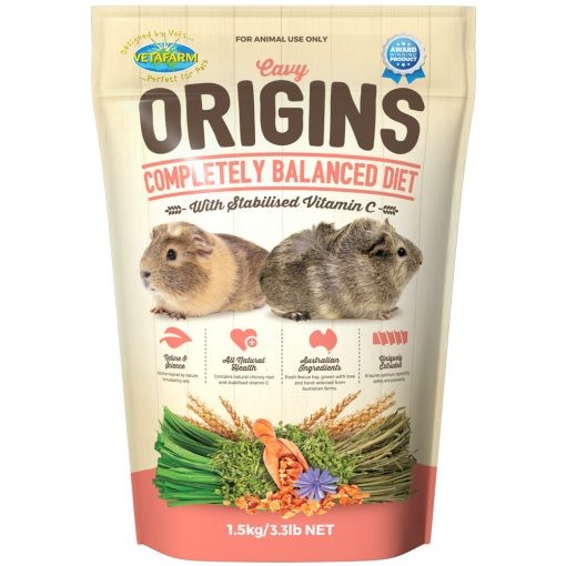 Vetafarm Cavy Origins for Guinea Pigs