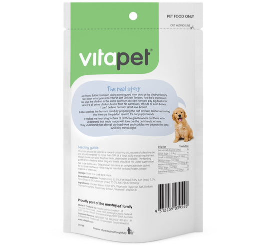 Vitapet Soft Chicken Tenders 100g