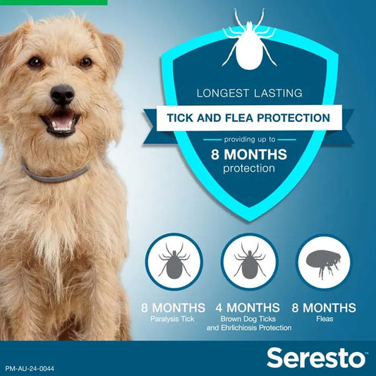 Seresto Collar for Small Dogs 8-Month Flea & Tick Protection
