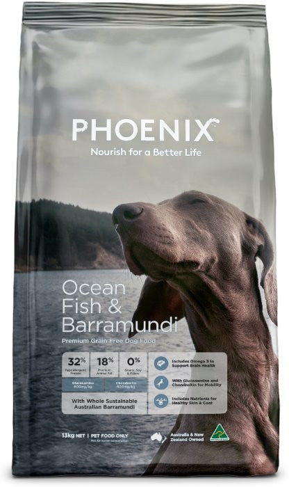 Phoenix Ocean Fish & Barramundi Premium Grain Free Adult Dog Food