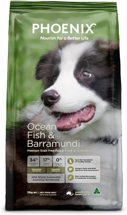 Phoenix Ocean Fish & Barramundi Premium Grain Free Puppy Food