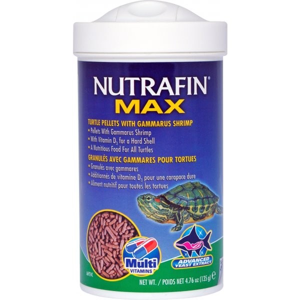 Nutrafin Max Turtle Pellets Gammarus Shrimp 135g