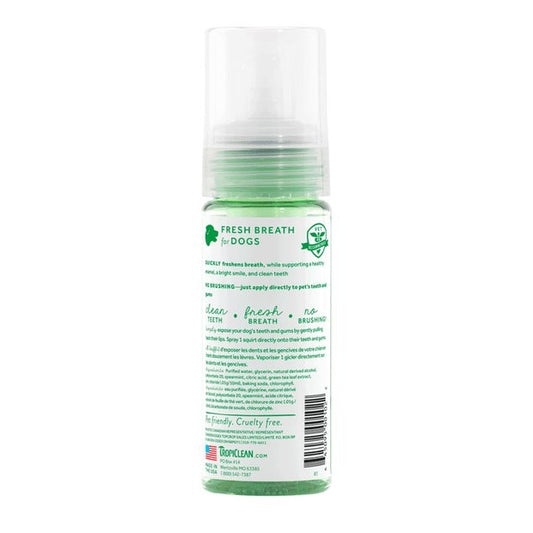 Tropiclean Fresh Breath Fresh Mint Foam 133ml