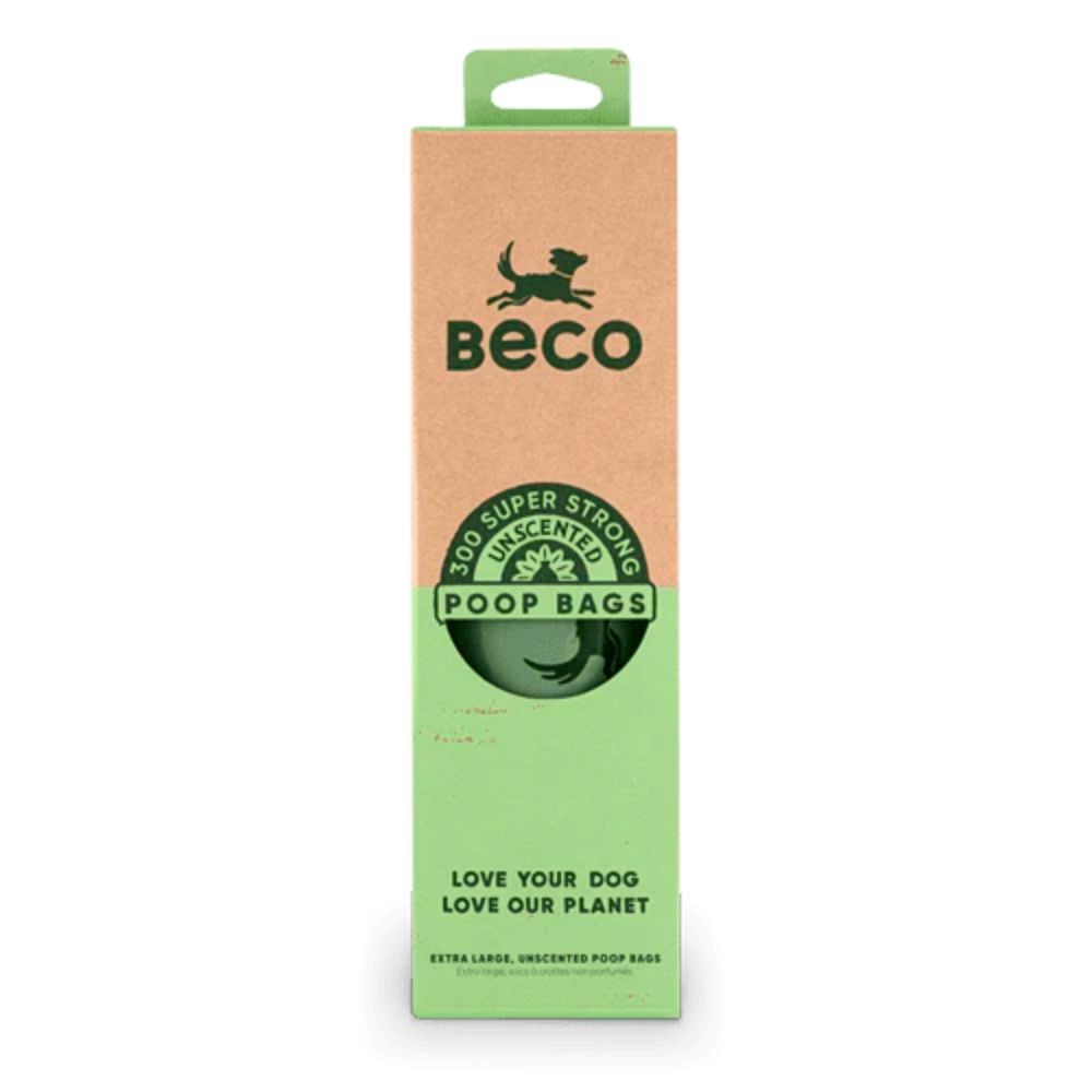 Beco Unscented Poop Bags 300pk Bulk Roll