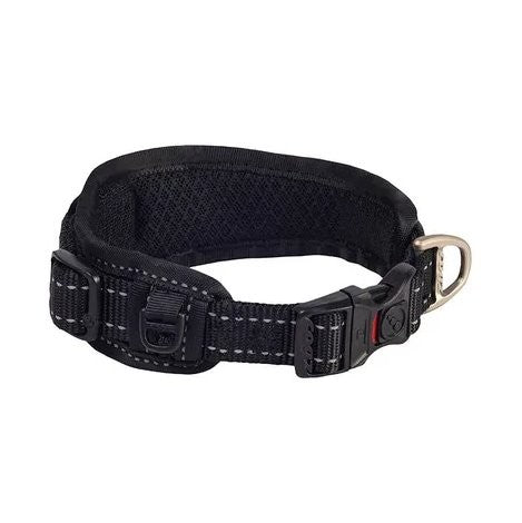 Rogz Classic Padded Collar Black
