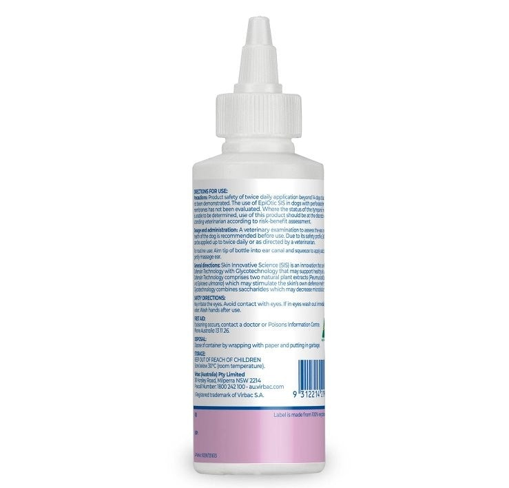 Virbac EpiOtic SIS Dog & Cat Ear Cleaner