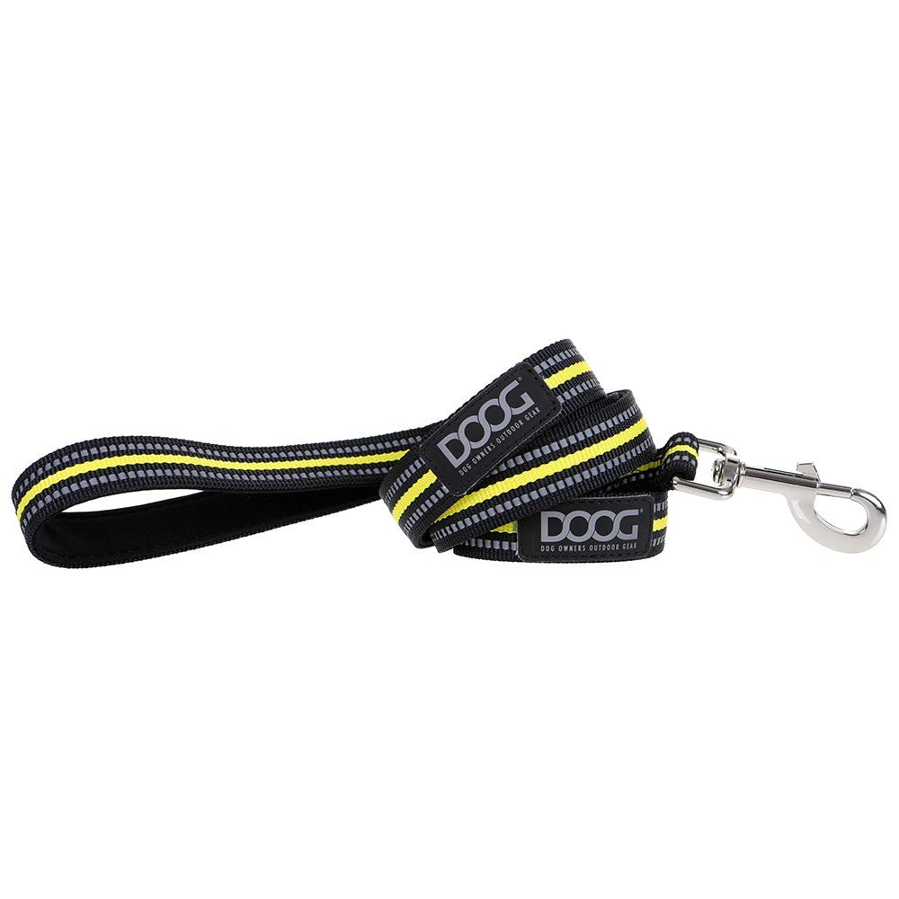 DOOG Neoprene Dog Leash BOLT (Neon)