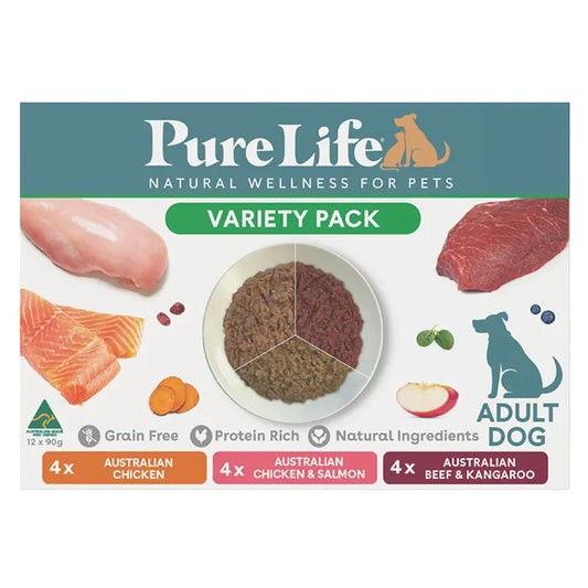 Pure Life Wet Variety Pack for Adult Dogs