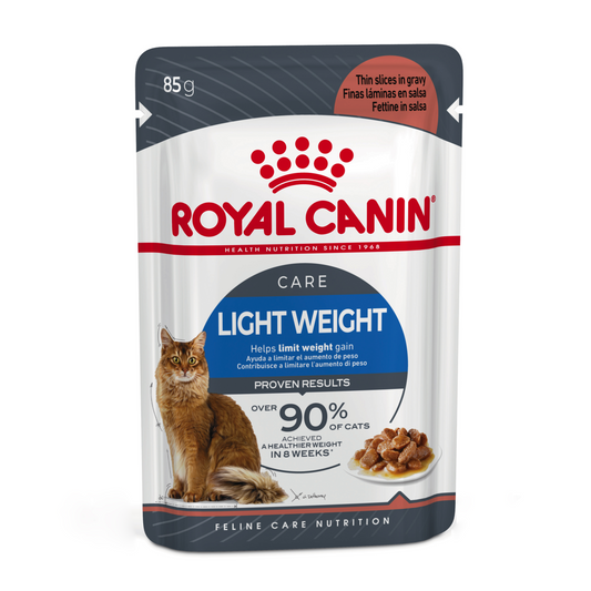 Royal Canin Light Weight Care Cat Wet Food Pouches in Gravy