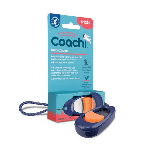 Company of Animals Coachi Multi-Clicker Navy