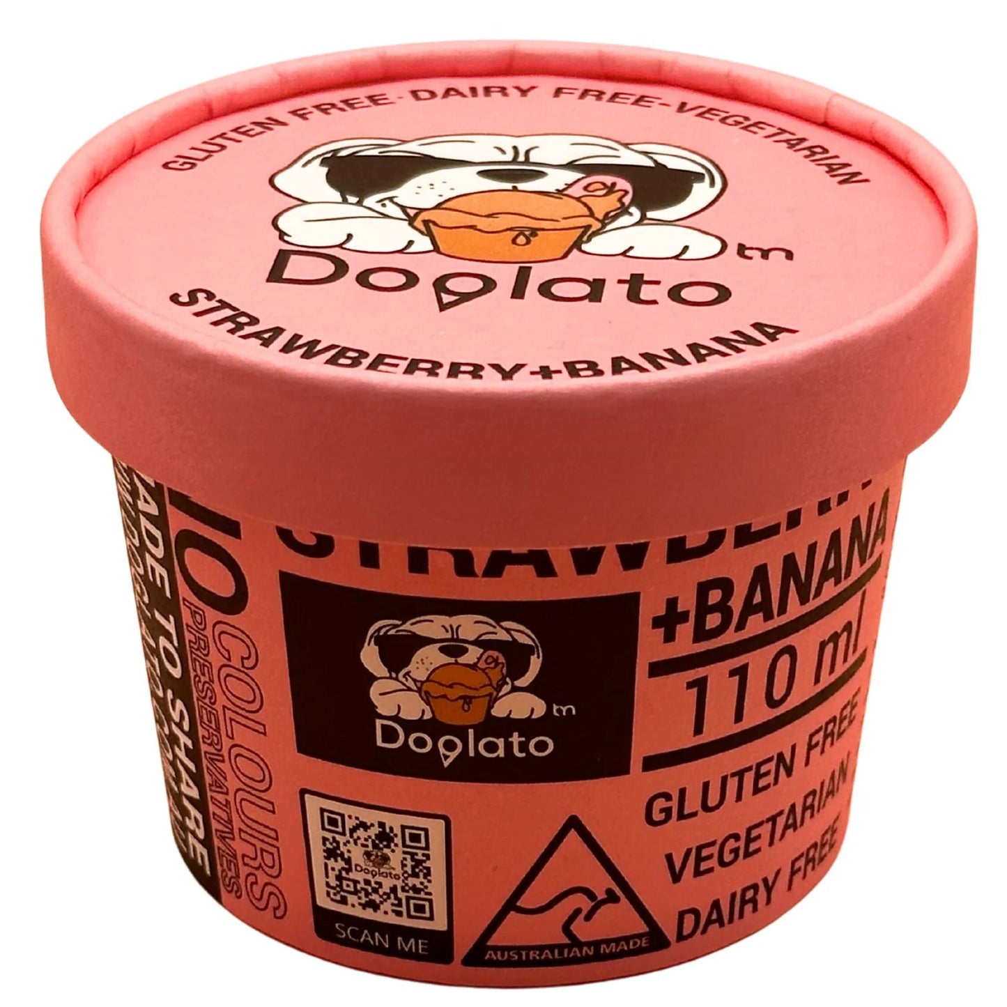 Doglato Strawberry & Banana