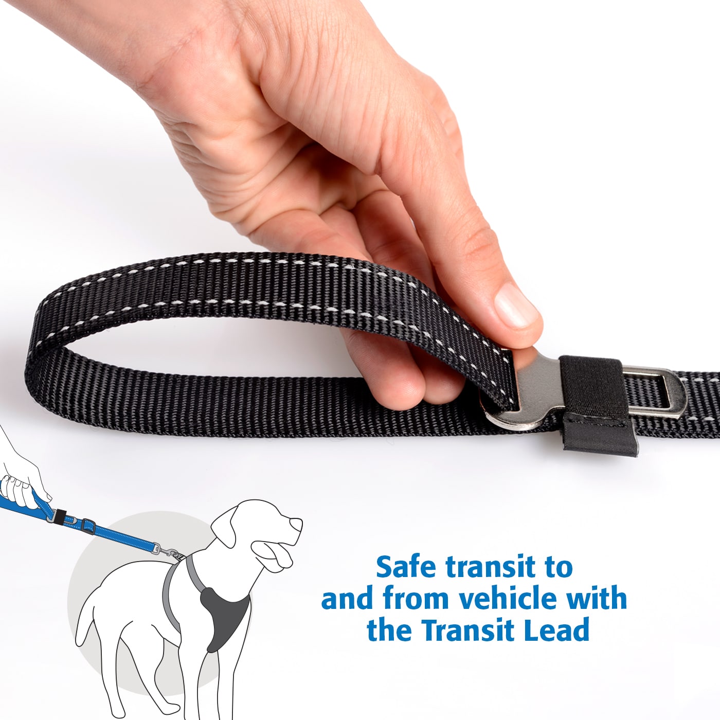 Rogz Car-Safe Seat Belt Clip