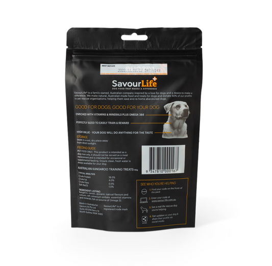 SavourLife Australian Kangaroo Training Treats 165g
