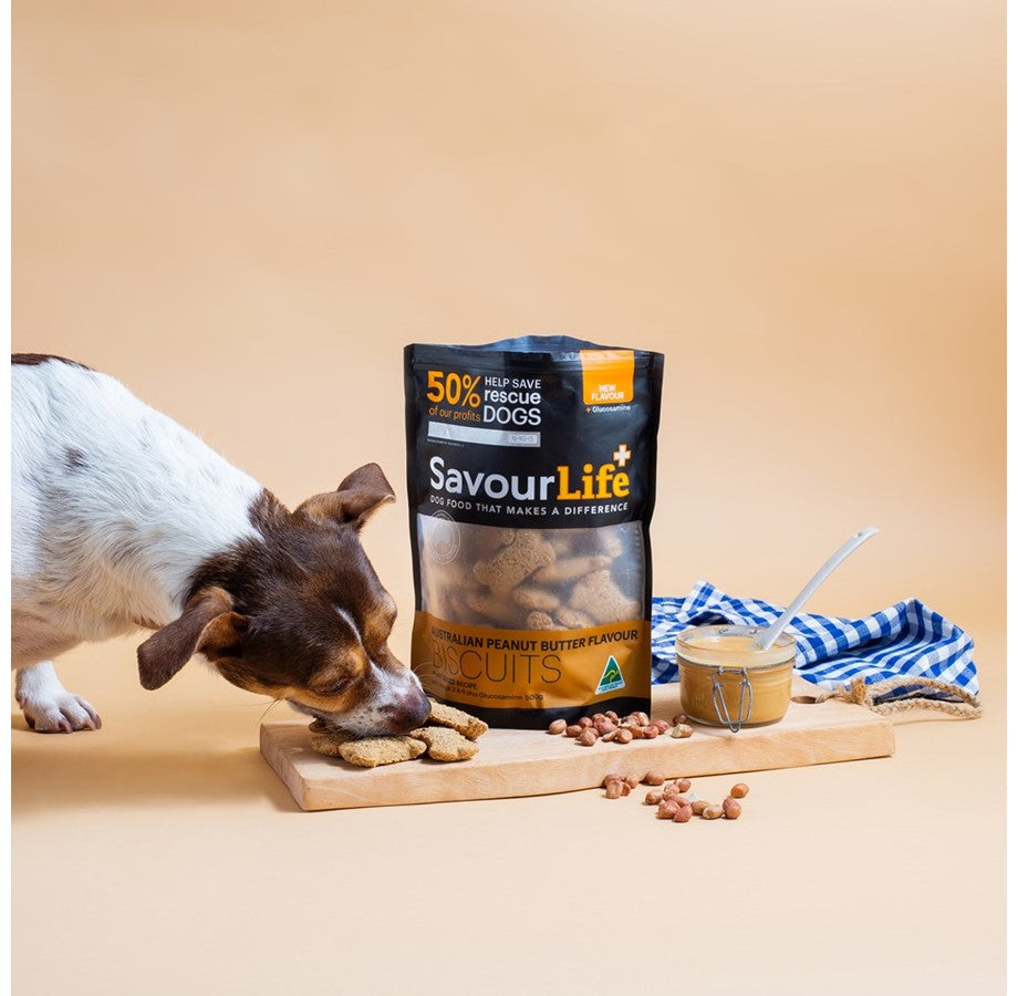 Savourlife Australian Peanut Butter Flavoured Biscuits 500g