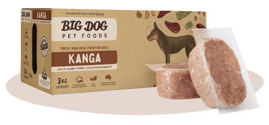 Big Dog Kangaroo Raw Dog Food (12x250g/3kg)