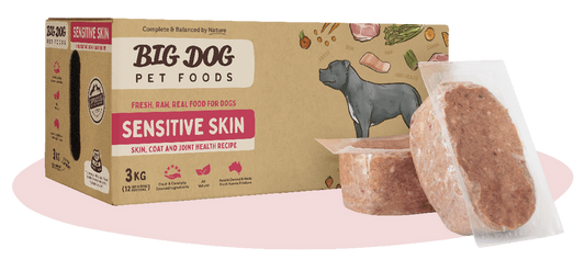 Big Dog Sensitive Skin Raw Dog Food (12x250g/3kg)