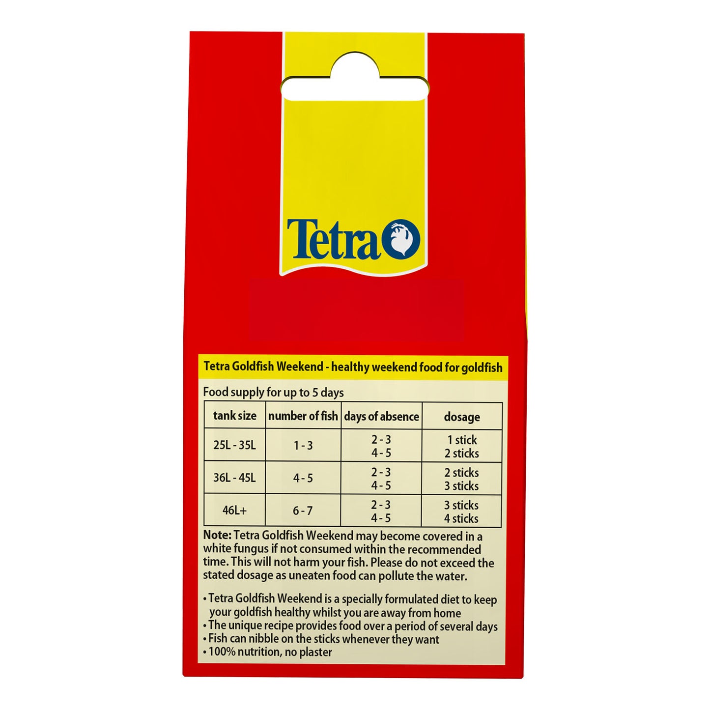Tetra Goldfish Weekend Slow Release 5 Day Feeder (10pk)