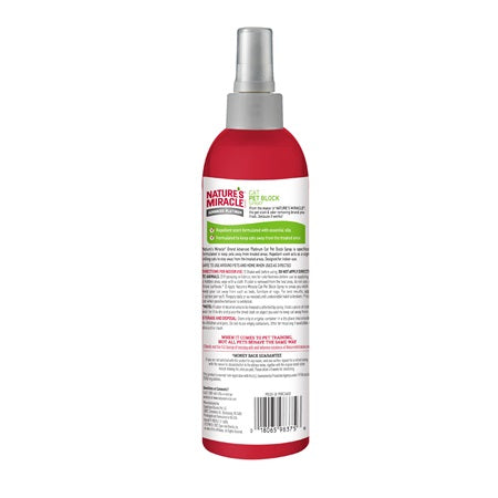 Nature's Miracle Advanced Platinum Cat Pet Block Repellent Spray
