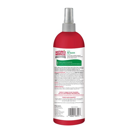 Nature's Miracle Advanced Platinum Pet Block Repellent Spray