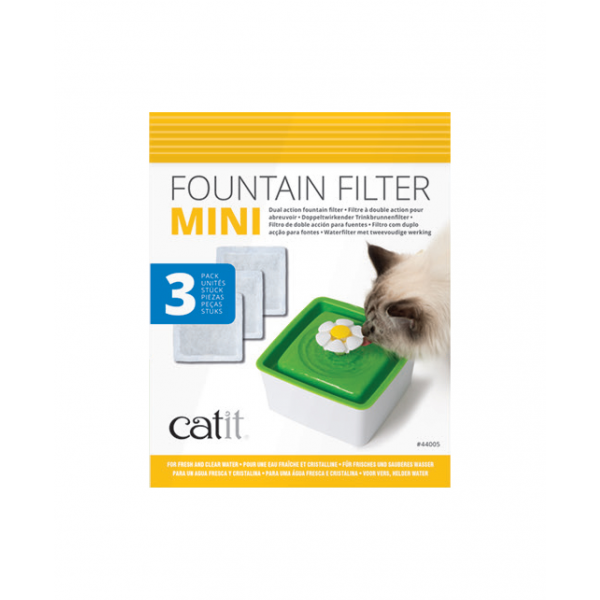 Catit 2.0 Senses Flower Water Fountain Mini Cartridge 3pk