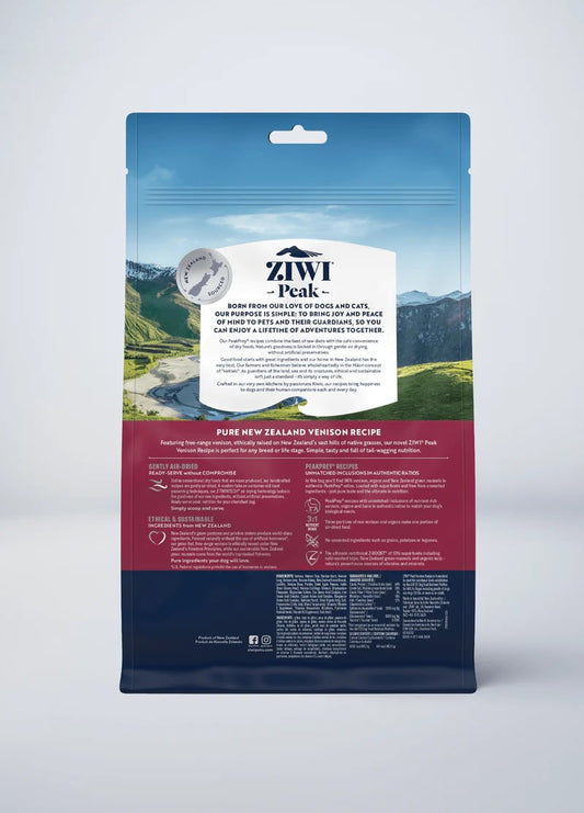 ZIWI Peak Air-Dried Original Venison Recipe For Dogs