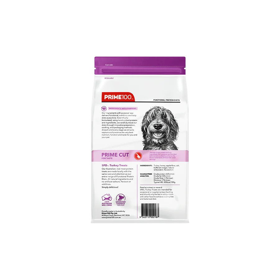 Prime100 SPD Prime Cut Turkey Treats 100g