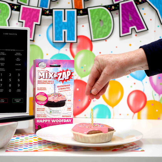 Wagalot Happy Woofday Cake Kit Pink