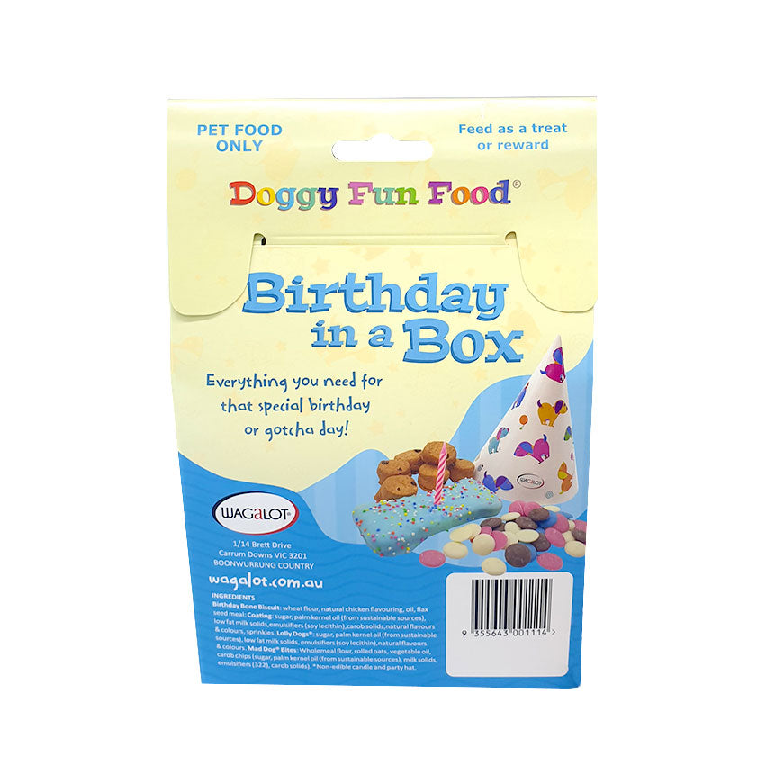Wagalot Birthday in a Box Blue