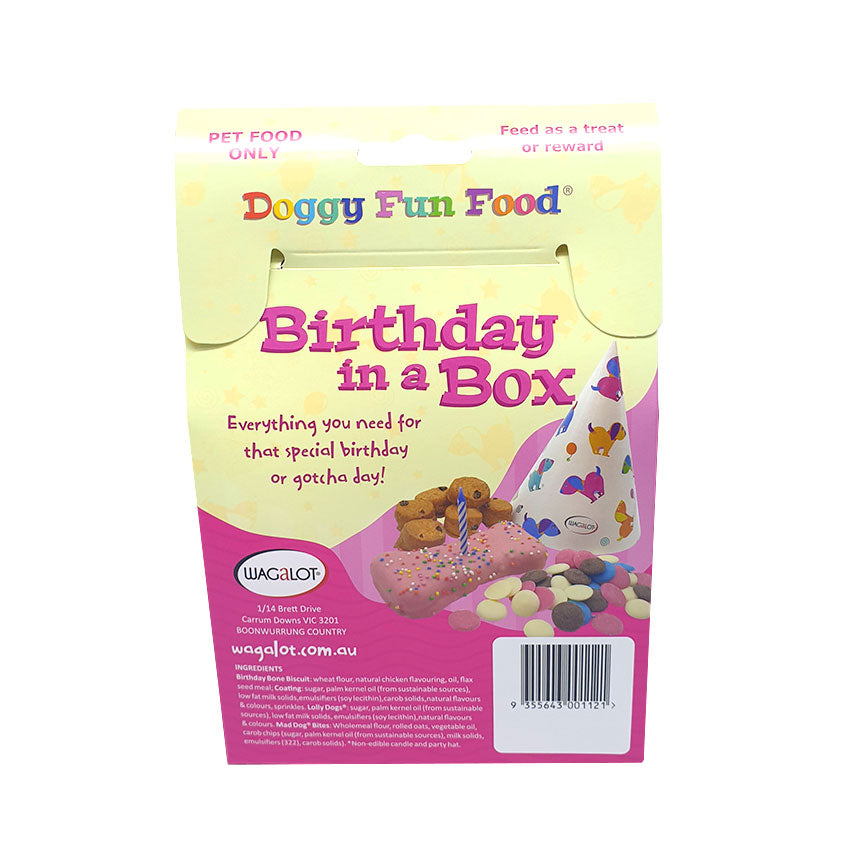 Wagalot Birthday in a Box Pink