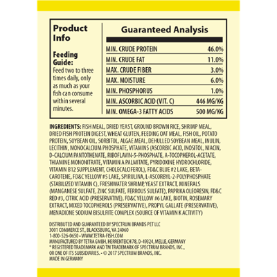 Tetra TetraMin Tropical Flakes