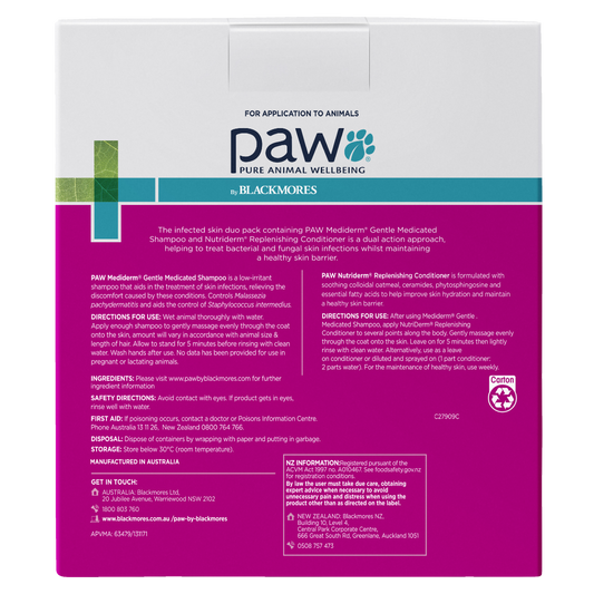 Paw Mediderm/Nutriderm Duo Pack 200ml