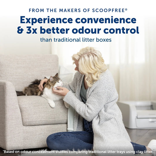 PetSafe ScoopFree Clumping Self-Cleaning Litter Box