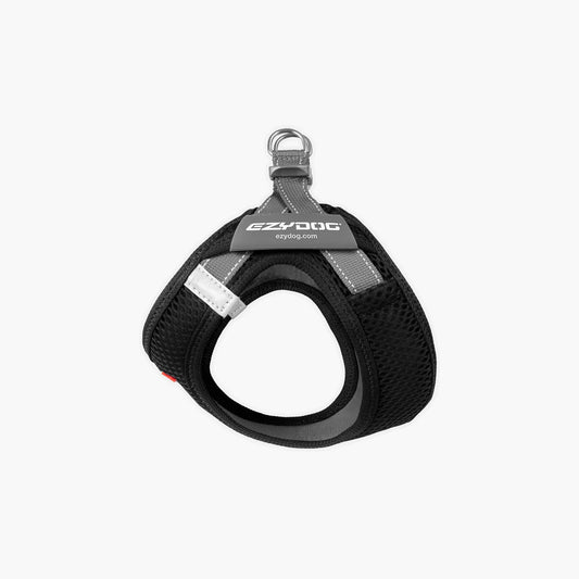 EzyDog FormFit Mesh Harness Black