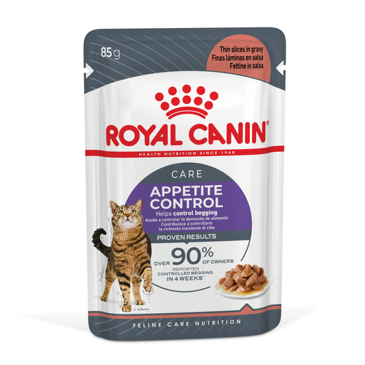 Royal Canin Appetite Control Wet Cat Food Pouches in Gravy