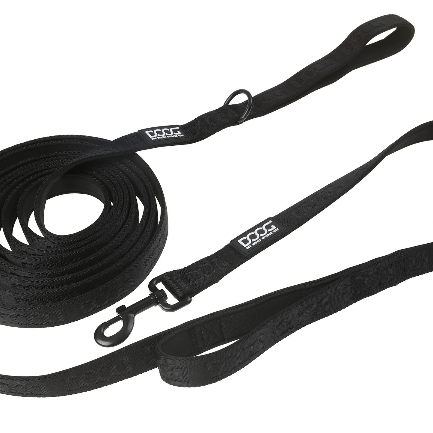 DOOG Training Leash Extra Long Black