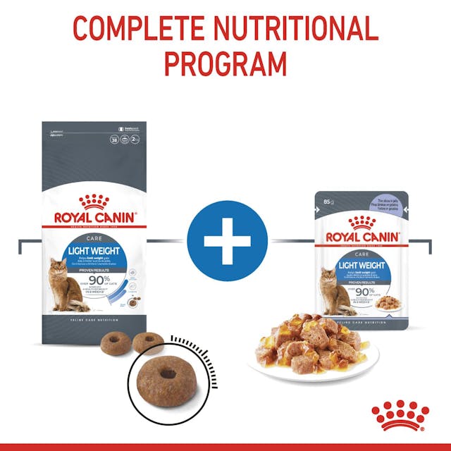 Royal Canin Light Weight Care Cat Wet Food Pouches in Jelly