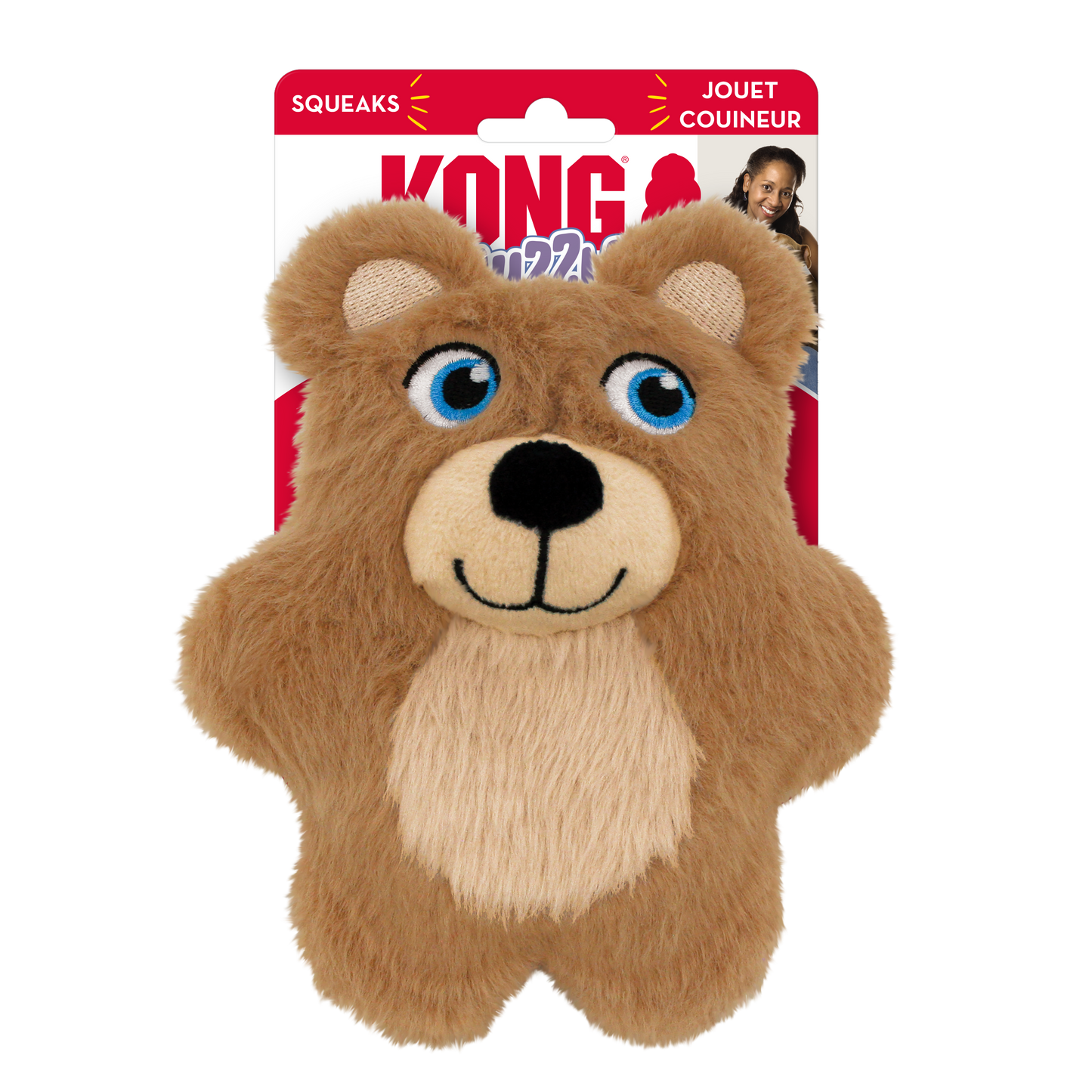 KONG Snuzzles Kiddos Teddy Bear
