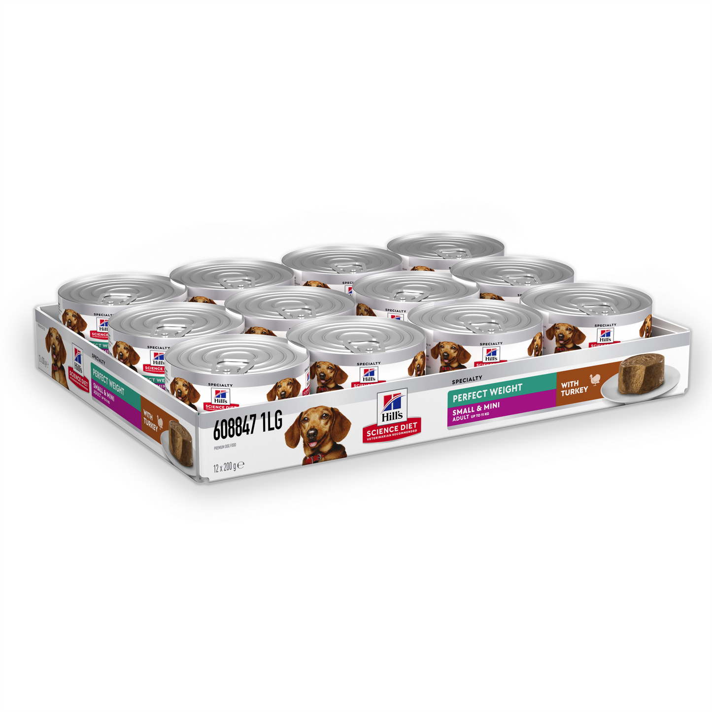 Hill's Science Diet Adult Perfect Weight Small & Mini with Turkey Canned Dog Food