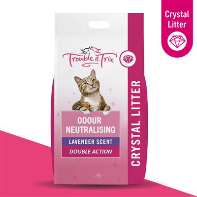 Trouble & Trix Lavender Crystals Litter 15L