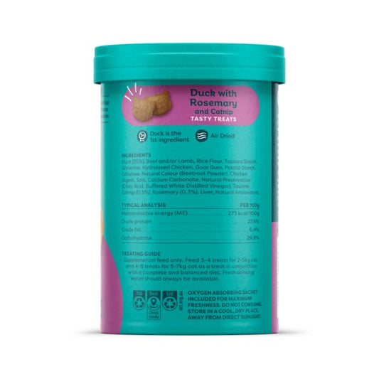 Breeder's Choice Tasty Treats Duck with Rosemary & Catnip 120g