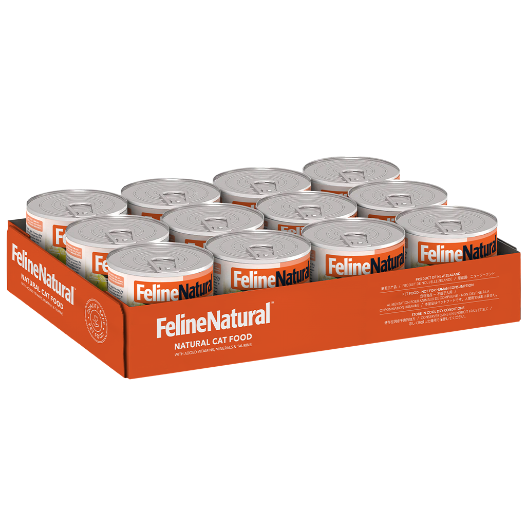 Feline Natural NZ Lamb & King Salmon Wet Food